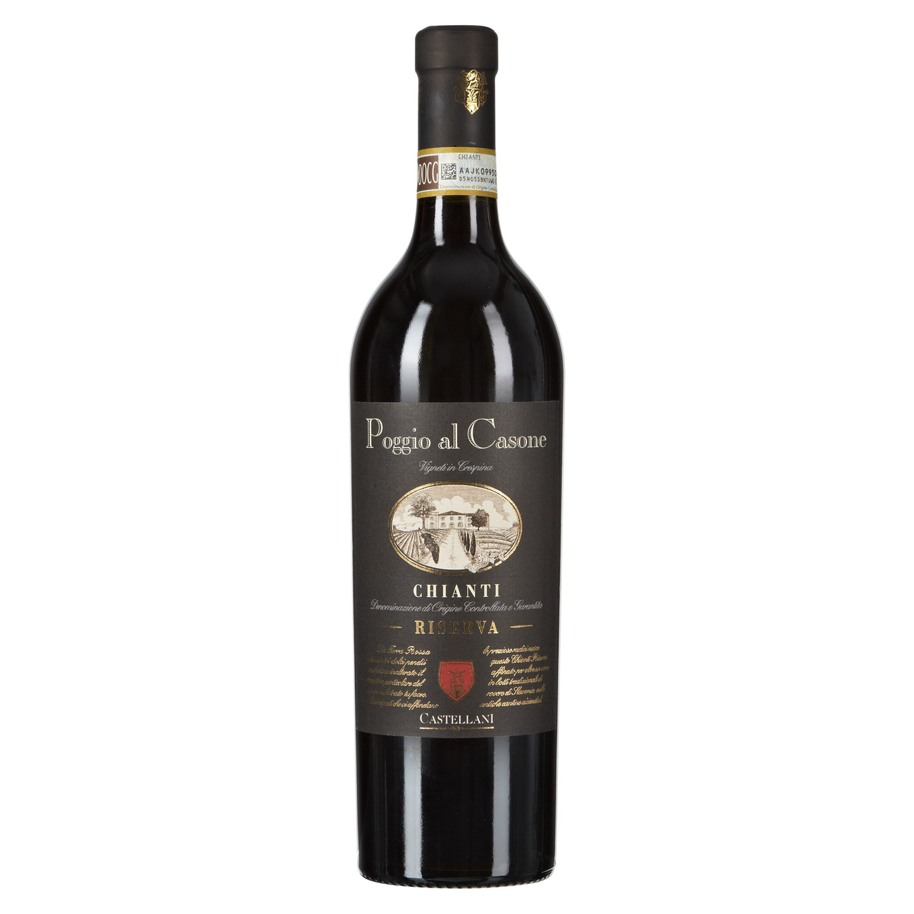 Poggio al Casone Chianti Riserva Rotwein 750 ml Flasche