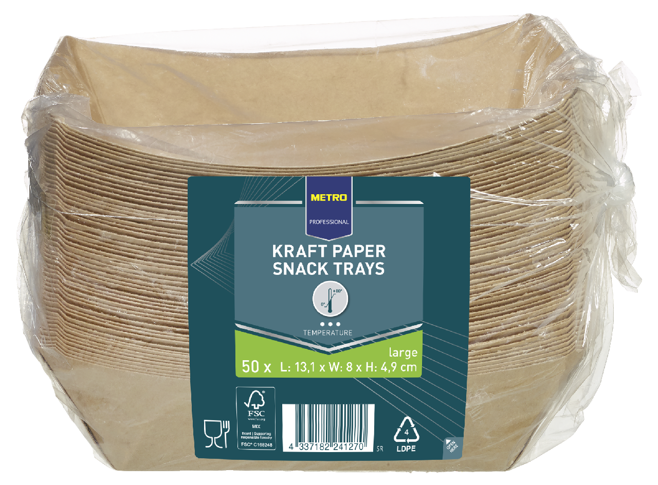 METRO PROFESSIONAL Snacktray L Kraft 13,1 x 8 x 4,9 cm