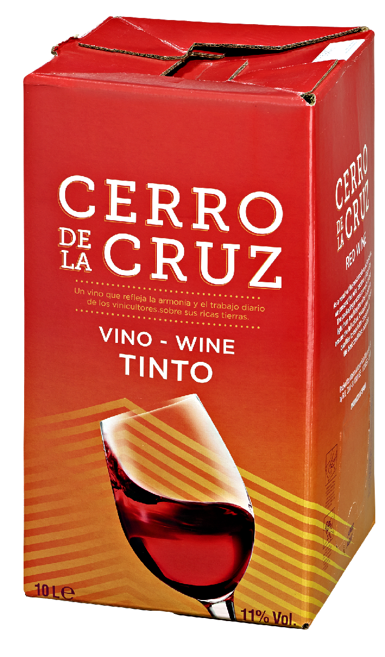 Cerro de La Cruz Rotwein trocken - 10 l Bag-in-Box