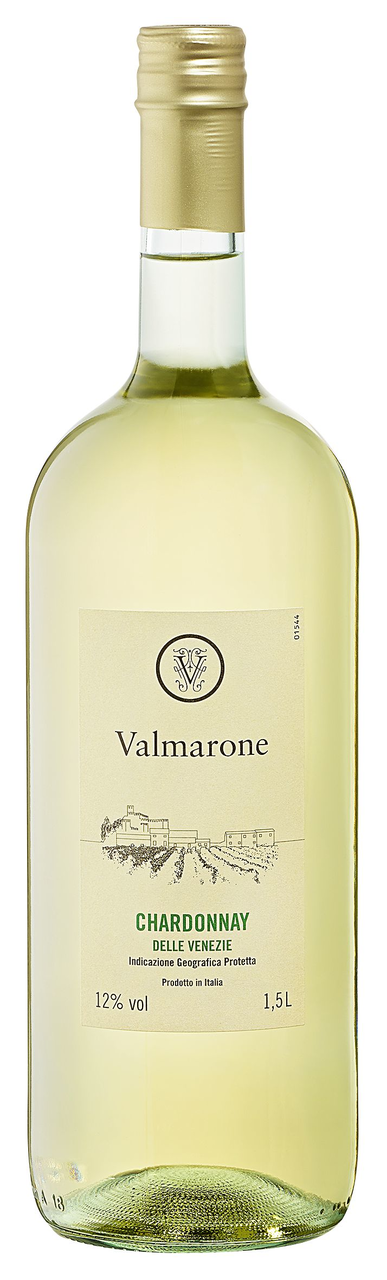 Valmarone Chardonnay delle Venezie Weißwein IGT trocken 1,5 l Flasche