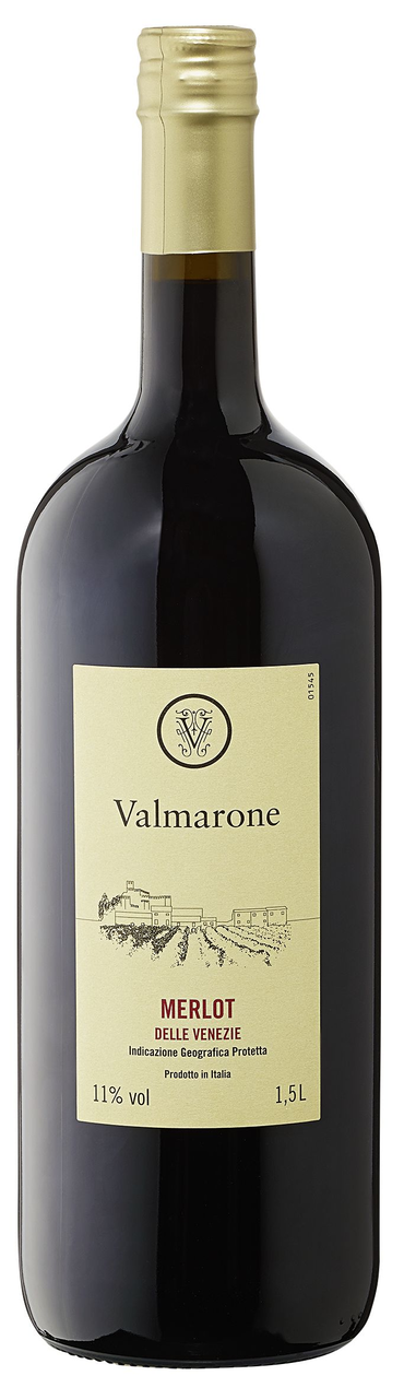 Valmarone Merlot Delle Venezie Rotwein IGT trocken 1,5 l Flasche