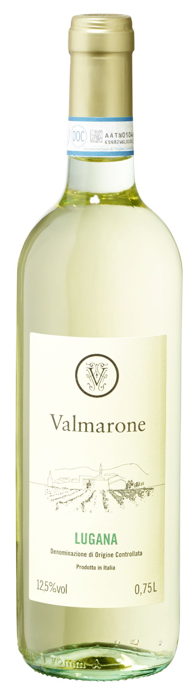 Valmarone Lugana DOC Weißwein trocken - 750 ml Flasche