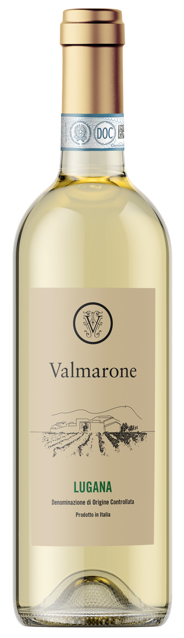 Valmarone Lugana DOC Weißwein trocken - 750 ml Flasche