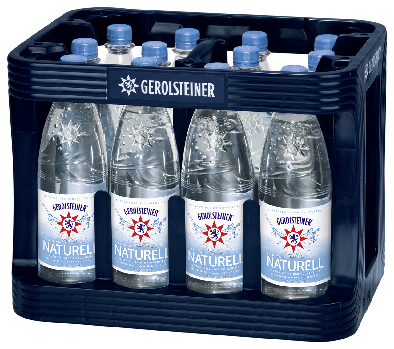 Gerolsteiner Natürliches Mineralwasser Naturell 12 x 1 l Kästen