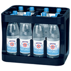 Gerolsteiner Natürliches Mineralwasser Naturell 12 x 1 l Kästen