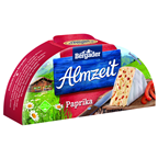 Bergader Almzeit Paprika 72 % Fett i.Tr. gekühlt - 6 x 175 g Stück