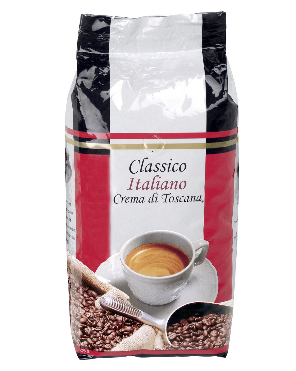 Gullo Espressokaffee Classico Italiano Crema Di Toscana - 1 kg Packung