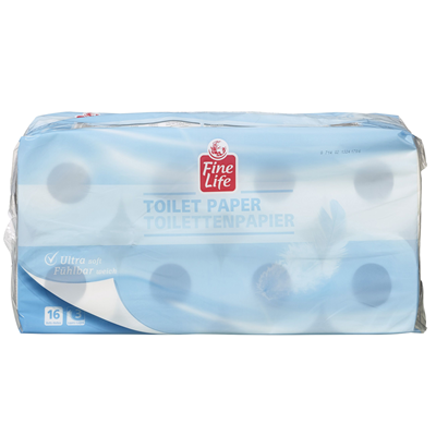 Fine Life Toilettenpapier Weiss 3 Lagig Metro
