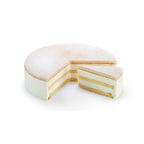 Pfalzgraf Käse-Sahnetorte à 28 cm, tiefgefroren, ungeschnitten, ca. 16 Stücke - 1,8 kg Schachtel