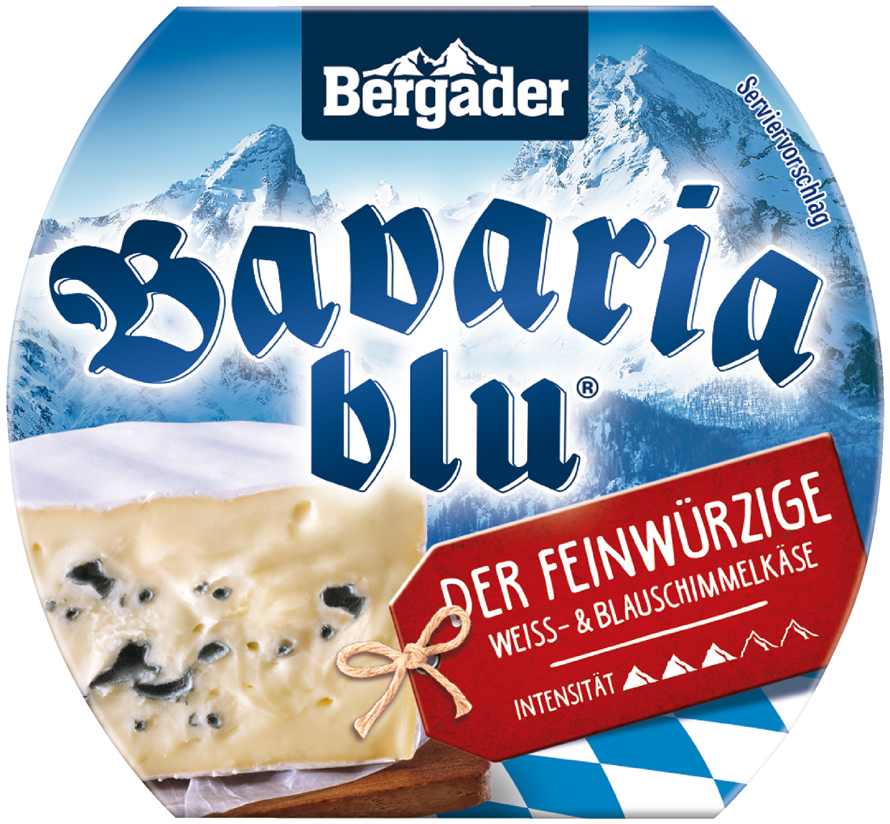Bavaria blu Bavaria Blu Minitorte das Original 70 % Fett - 1 x 150 g Packung