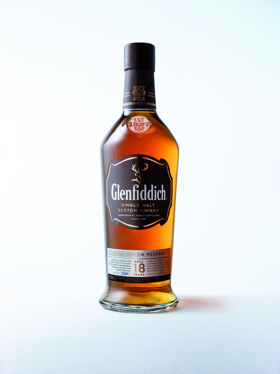 Glenfiddich Single Malt Scotch Whisky 18 Years Old 40 % Vol., 0,7 l
