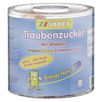 Sadex Traubenzucker Mix aus Orange, Zitrone & Himbeer - 650 g Dose