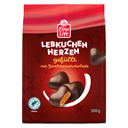 Fine Life Gefüllte Lebkuchen Herzen Zartbitter - 300 g Tray