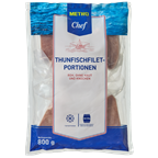METRO Chef Thunfischfilet 160 - 180 g Portionen tiefgefroren - 800 g Beutel