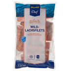 METRO Chef MSC Wildlachsfiletportionen tiefgefroren - 1,8 kg Beutel