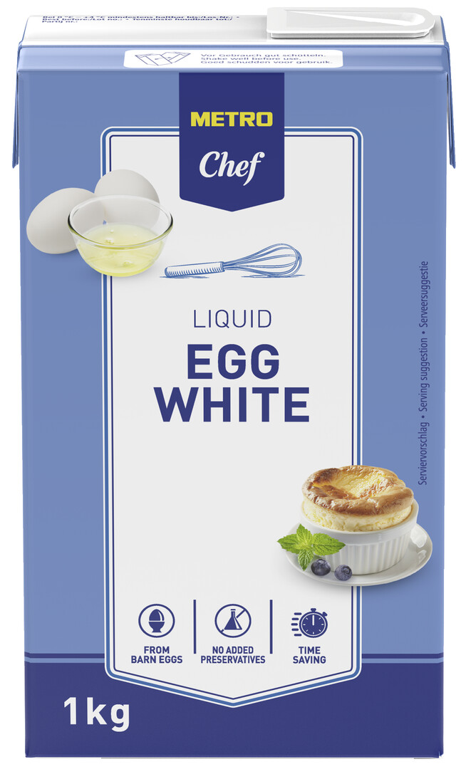 METRO Chef Eiweiß - 1 kg Stück