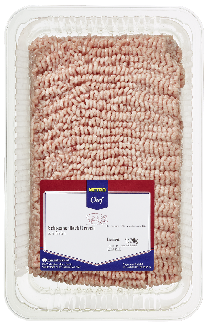 METRO Chef QS Schweine-Hackfleisch ca. 1,5 kg - je kg