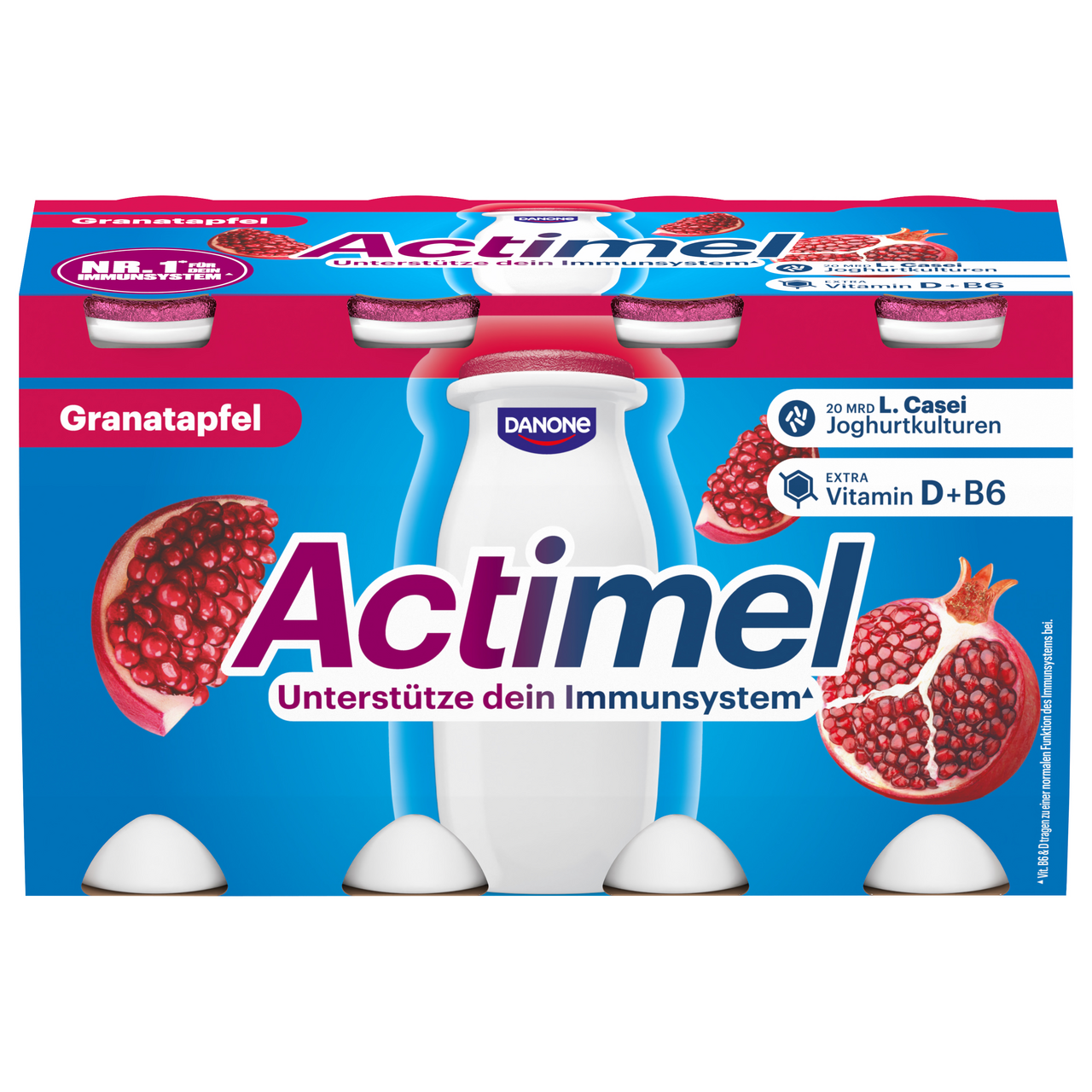 Actimel Drink Granatapfel 8 Stück à 100 g - 800 g Paar
