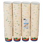 PAPSTAR Eisbecher Bunt Pappe, PE-beschichtet rund Ø 10 cm, 250 ml, 200 Stück