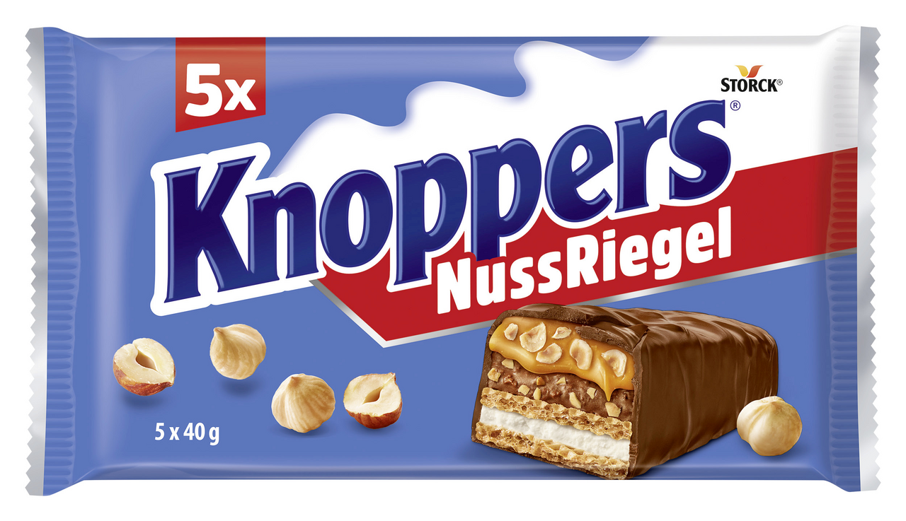 Knoppers Nuss Riegel - 200 g Packung