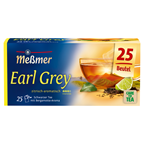 Meßmer Tee Earl Grey frisch-pikant, 25 Teebeutel - 44 g Faltschachtel