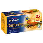 Meßmer Schwarzer Tee Darjeeling blumig-lieblich, 25 Teebeutel - 44 g Faltschachtel