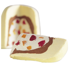 Bindi Cassata Artigianale, Eiscremespeise nach sizilianischer Art, tiefgefroren, 16 Stück à 100 g - 1,6 kg Karton