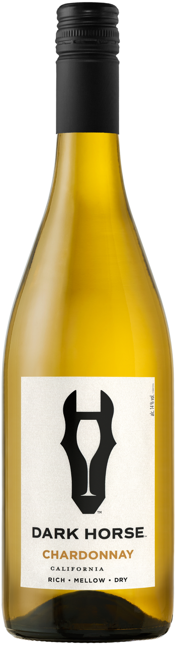 Dark Horse Chardonnay California Weißwein halbtrocken - 750 ml Flasche
