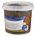 Rindersauerbraten aus der Keule gevliest, eingelegt in Beize ca. 1,2 kg Eimer