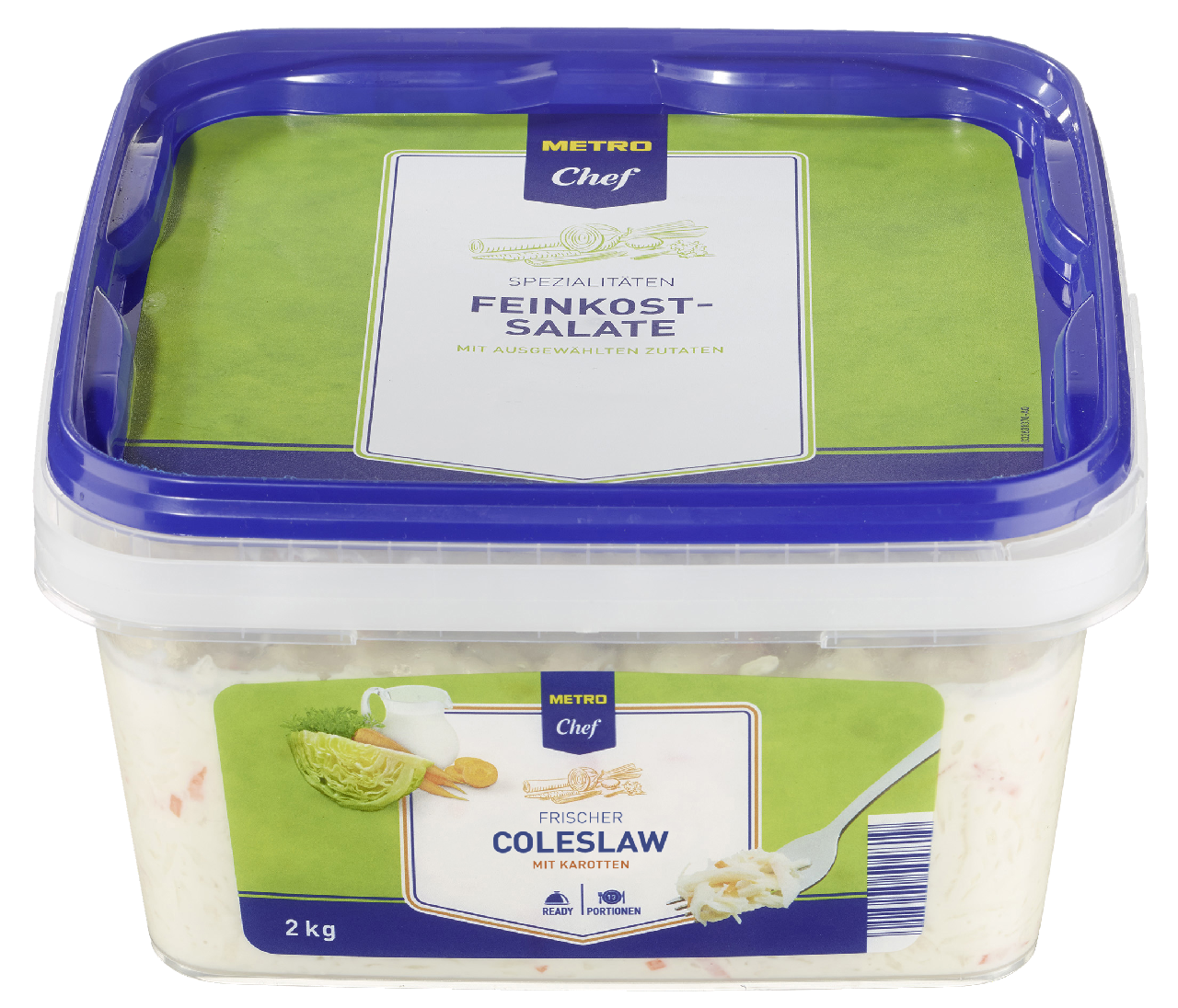 METRO Chef Coleslaw Krautsalat mit Karotten - 2 kg Eimer