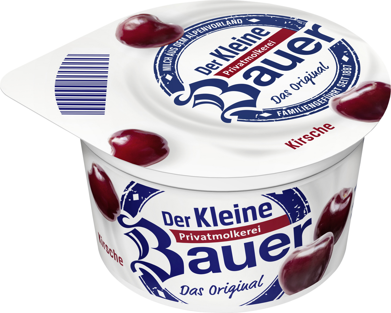 Bauer Fruchtjoghurt 3,5 % Fett, Kirsche, gekühlt - 100 g Becher