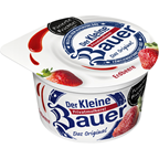 Bauer Fruchtjoghurt 3,5 % Fett, Pürierte Früchte Erdbeere, gekühlt - 100 g Becher