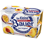 Bauer Fruchtjoghurt Pfirsich-Maracuja 3,5 % Fett, gekühlt - 100 g Becher