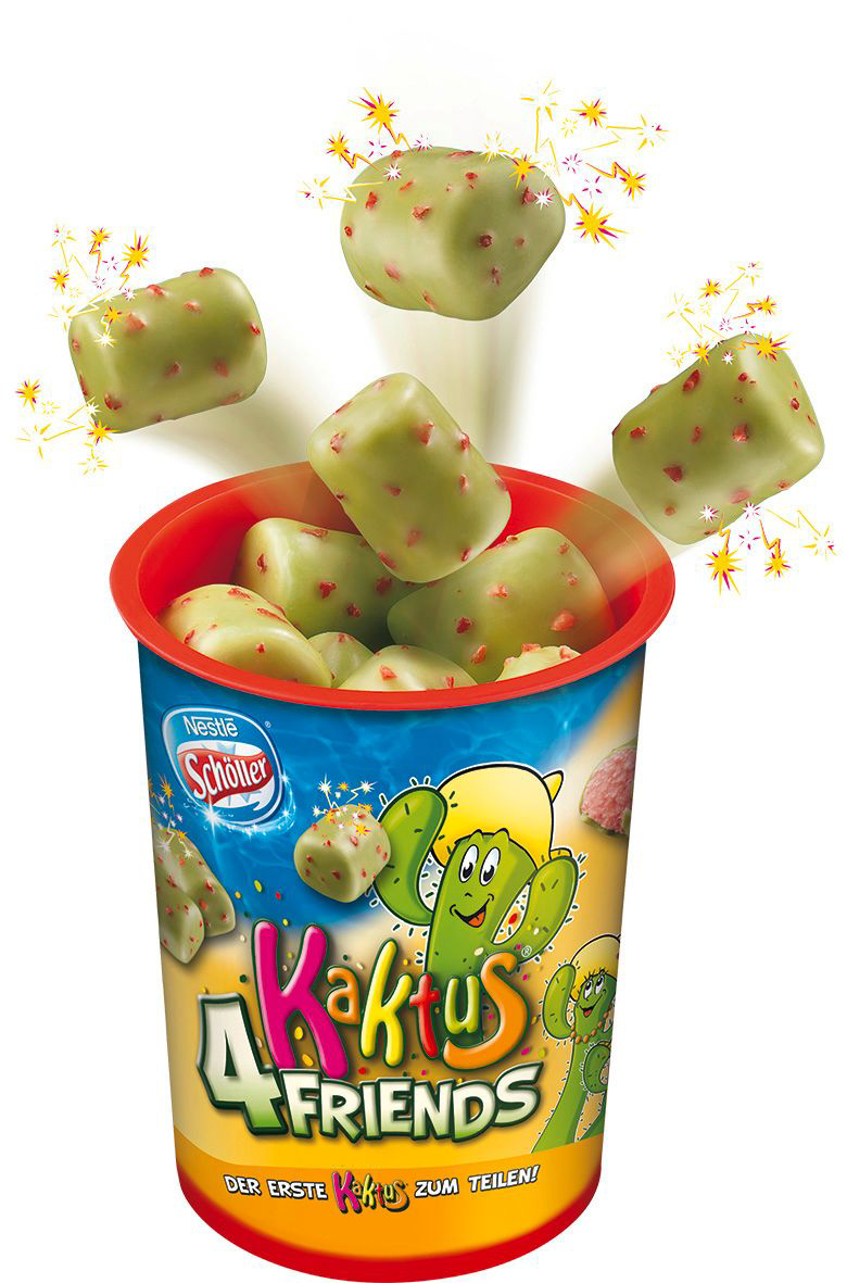 PIRULO KAKTUS 4 Friends tiefgefroren - 90 ml Becher