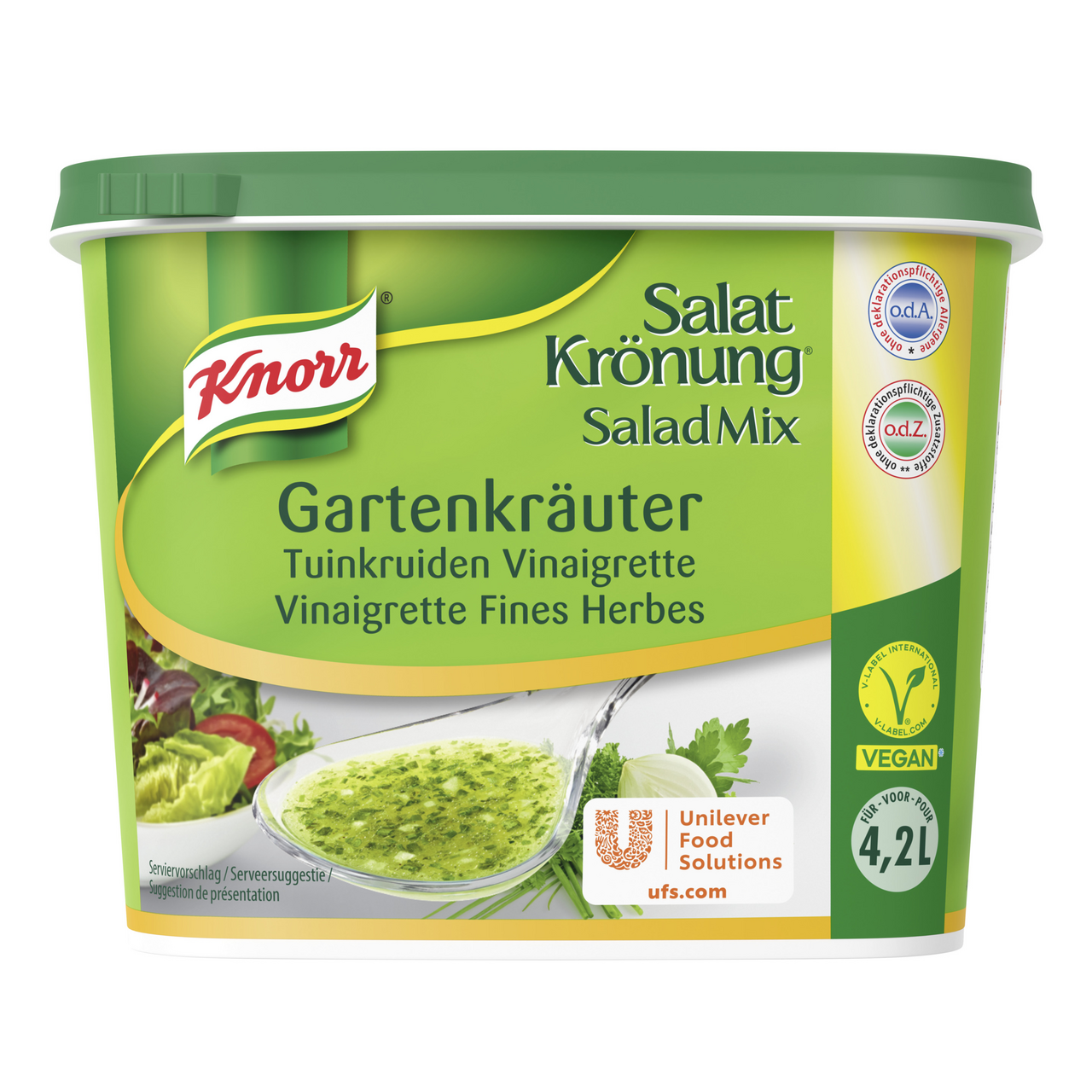 Knorr Salat Krönung Gartenkräuter 500 g Dose