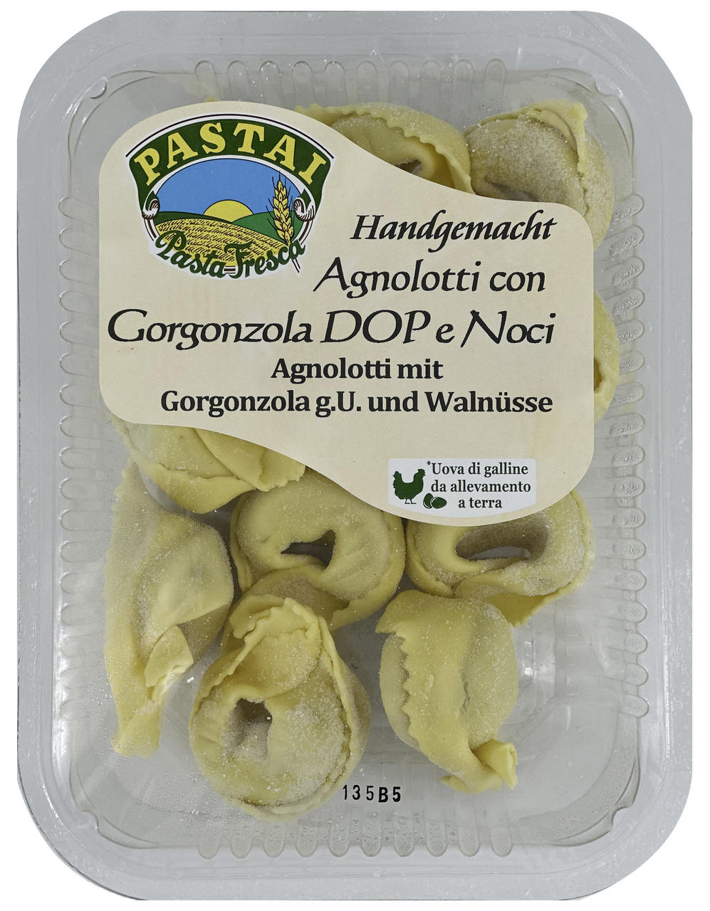 Pastai Agnolotti Gorgonzola DOP & Walnuss - 250 g Stück