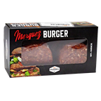 True Wilderness Merguez Burger aus Rindfleisch, scharf gewürzt, 4 Stück à 180 g - 720 g Packung