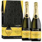 Valdo Prosecco Spumante trocken Schaumwein - 750 ml Geschenkpackung