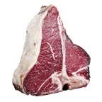 True Wilderness Emsrind Dry Aged Porterhouse Steak mit Knochen - je kg