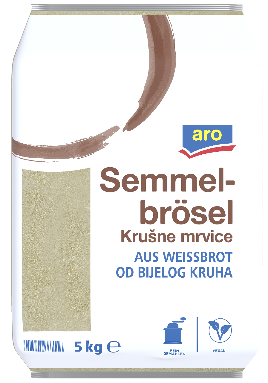aro Semmelbrösel aus Weissbrot - 5 kg Sack