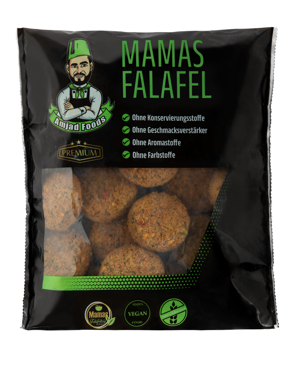 MAMAS FALAFEL Taler tiefgefroren - 800 g Packung