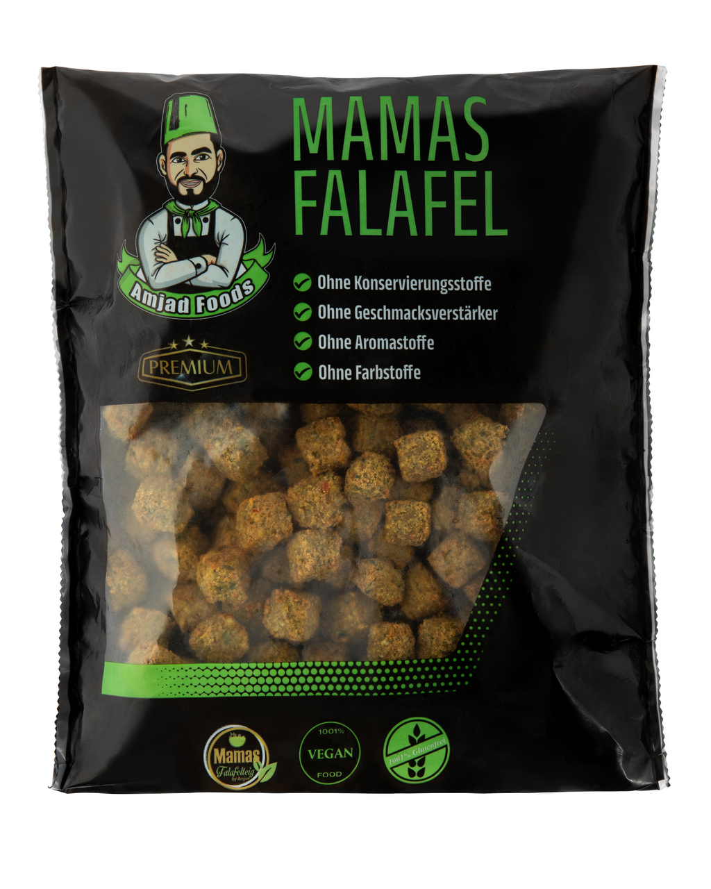 MAMAS FALAFEL Croutons tiefgefroren - 800 g Packung