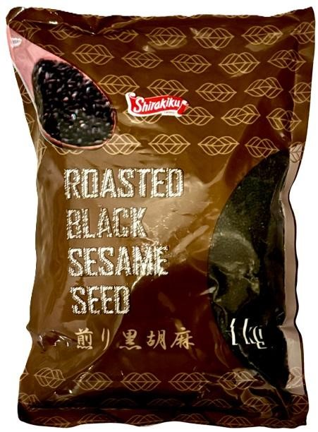 Sesam Schwarz geröstet - 1 kg Packung