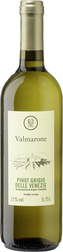 Valmarone Pinot Grigio delle Venezie Weißwein IGT italienischer Landwein 750 ml Flasche