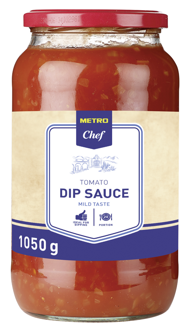 METRO Chef Tomato Dip Sauce Medium - 1,05 kg Glas