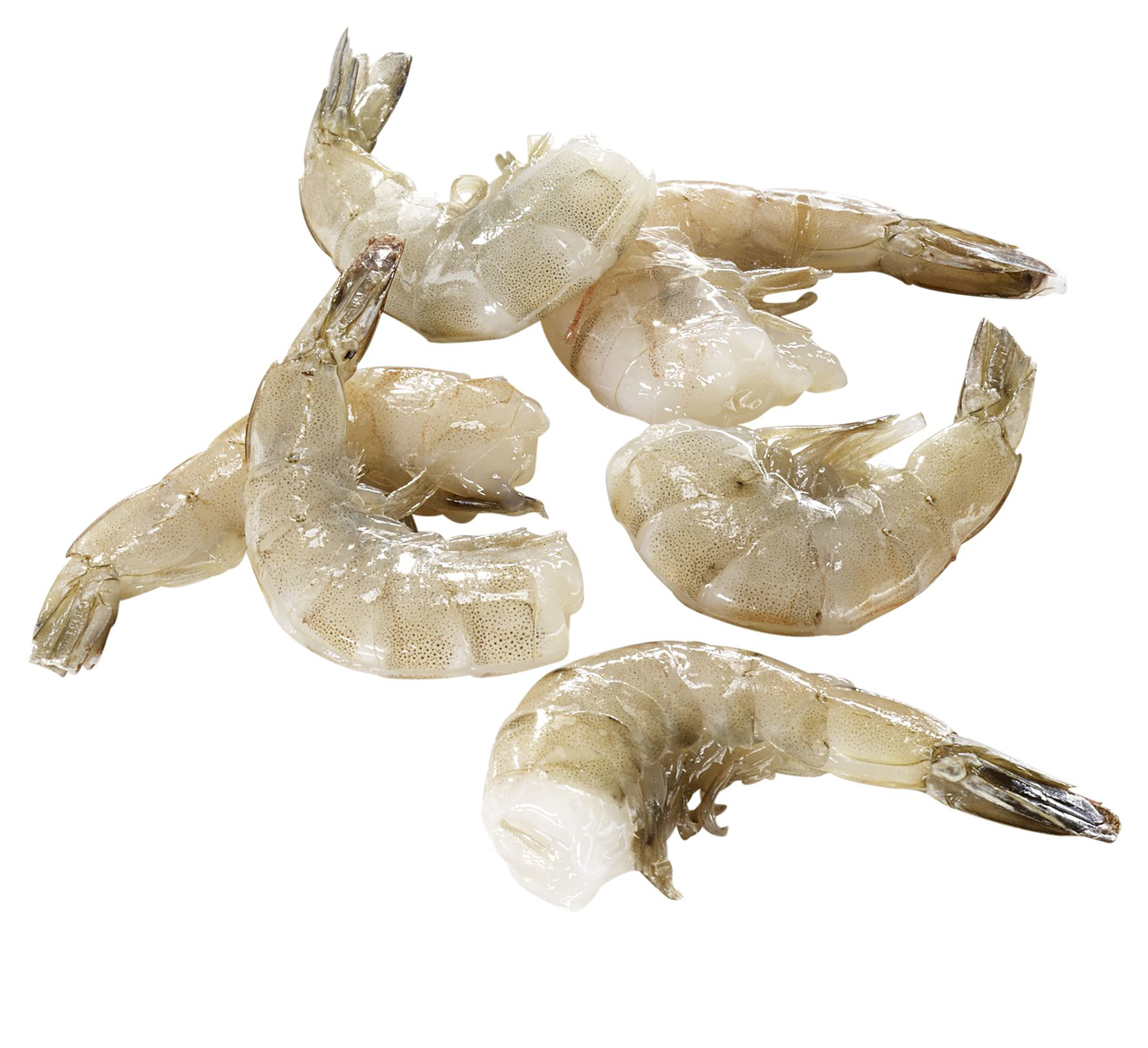 aro White Tiger Garnelen ohne Kopf ohne Schale roh glasiert tiefgefroren 26 - 30 Stück - 800 g Beutel