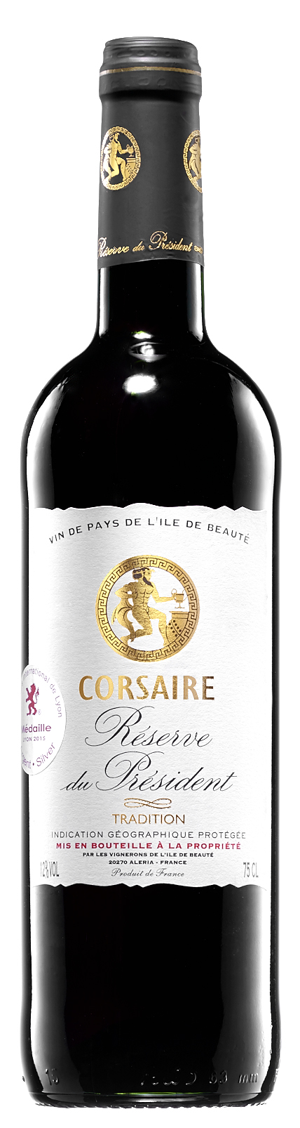 Corsaire Reserve du President Rouge Rotwein trocken - 750 ml Flasche