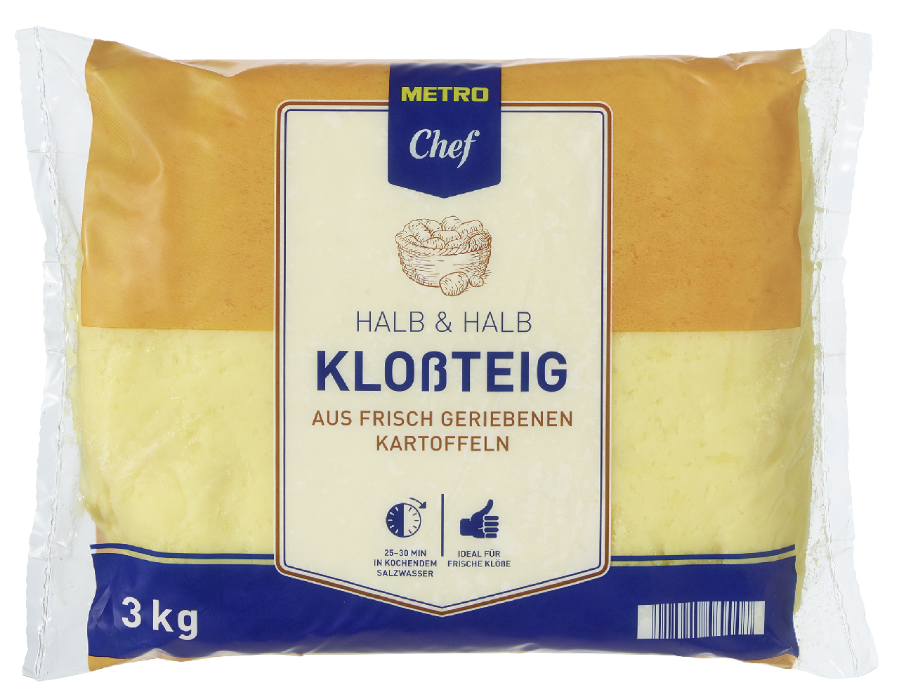 METRO Chef Klossteig gekühlt - 3 kg