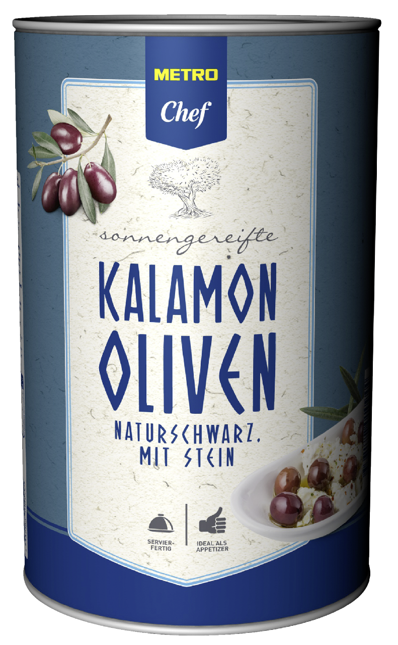METRO Chef Kalamon Oliven - 4,25 l Dose