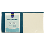 METRO PROFESSIONAL Servietten Champagne 33 x 33 cm 1/4 Falz 3-lagig 250 Stück
